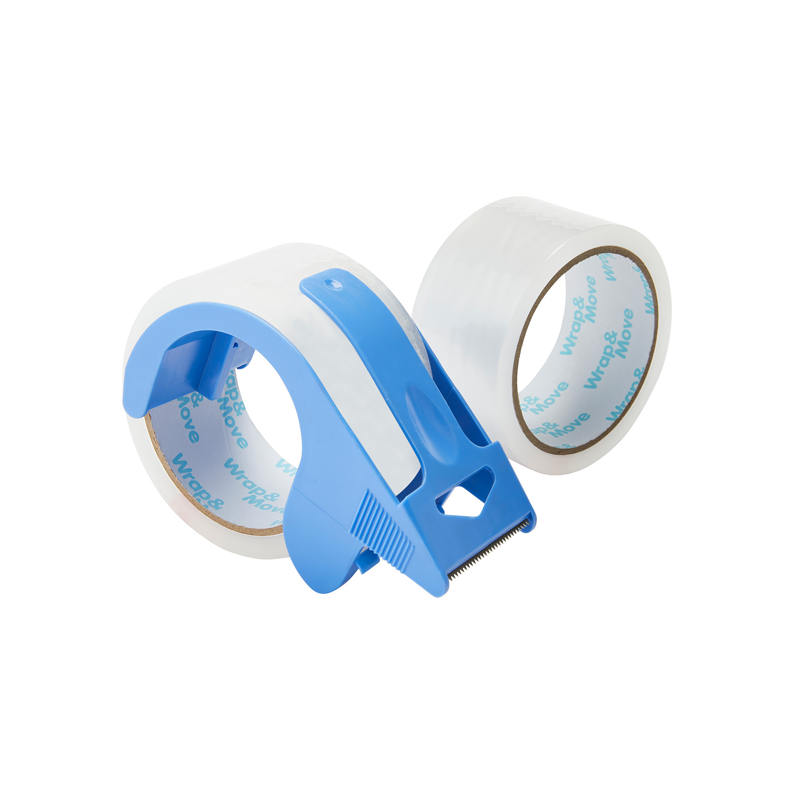 Clear Packing Tape With Handheld Dispenser 48mm x 50m 2 Pack